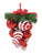 Stripe Crutch Hanging Pendants Plastic Santa Key Hanging Ornament Drop Polymer Christmas Tree Ornaments